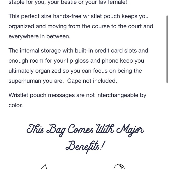 Pickleball bag  “Queen of the Court” black and brand new with tags! - Picture 6 of 8